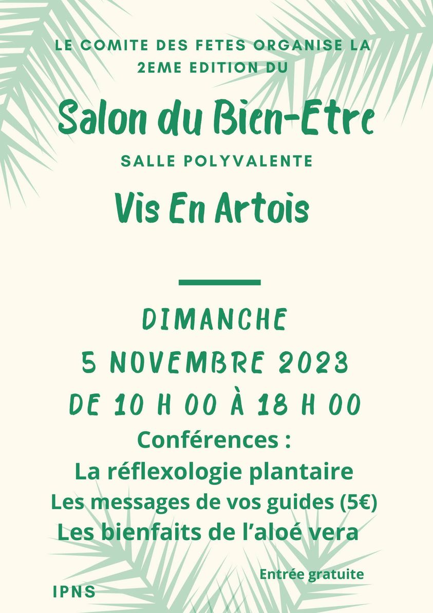 Salon bien-être Vis en Artois